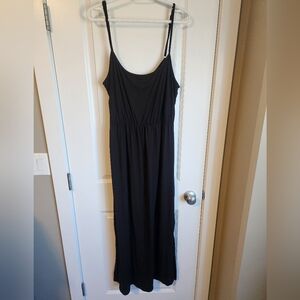 Basic Black Maxi Dress